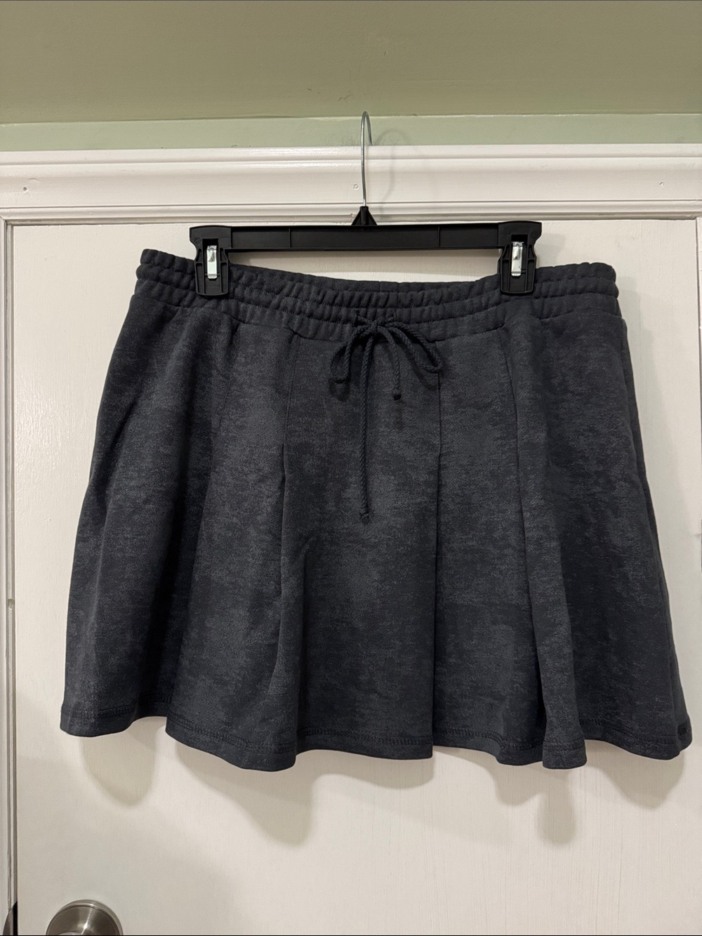 NWT Anthropologie: Daily Practice Pull-On Washed Mini Skirt - Picture 5 of 8